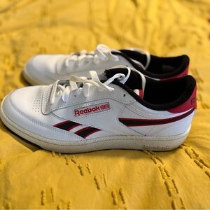 Reebok Classic White Leather Sneakers Men’s 8.5